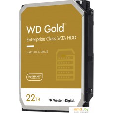 Жесткий диск WD Gold 22TB WD221KRYZ