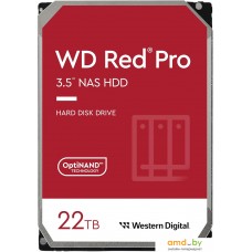 Жесткий диск WD Red Pro 22TB WD221KFGX