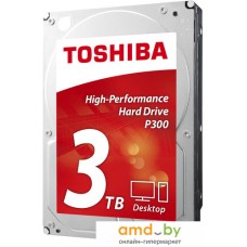 Жесткий диск Toshiba P300 3TB [HDWD130UZSVA]