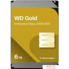 Жесткий диск WD Gold 6TB WD6004FRYZ