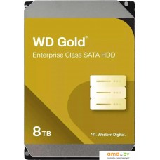 Жесткий диск WD Gold 8TB WD8005FRYZ