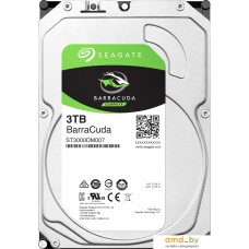 Жесткий диск Seagate BarraCuda 3TB ST3000DM007