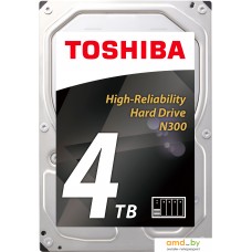 Жесткий диск Toshiba N300 4TB [HDWQ140UZSVA]