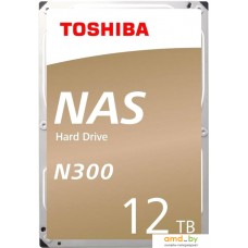 Жесткий диск Toshiba N300 12TB HDWG21CEZSTA