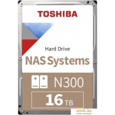 Жесткий диск Toshiba N300 16TB HDWG31GUZSVA