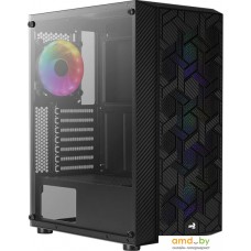 Корпус AeroCool Hive FRGB Hive-G-BK-v2