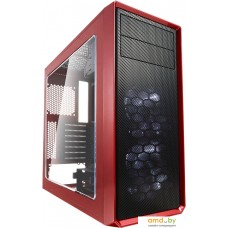 Корпус Fractal Design Focus G (с окном, красный)