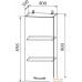 Шкаф навесной ДСВ Тренто ВП 400 правый (серый/серый). Фото №2