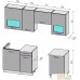 Готовая кухня ВерсоМебель ЭкоЛайт-5 2.0 (белый/белый). Фото №3