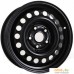 Штампованные диски Eurodisk 65A50C 16x6" 4x100мм DIA 60.1мм ET 50мм Black. Фото №1