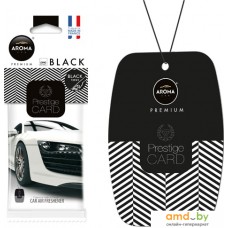 Aroma Car Ароматизатор бумажный Prestige Card Black 92664