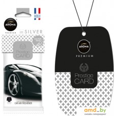 Aroma Car Ароматизатор бумажный Prestige Card Silver 92665