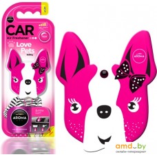 Автохимия и автокосметика для салона Aroma Car Ароматизатор полимерный Love Pets Dog Pink Blossom 92563