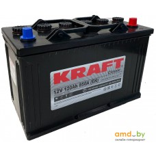 Автомобильный аккумулятор KRAFT 120 R+ (120 А·ч)