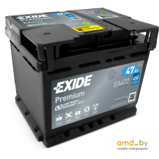 Автомобильный аккумулятор Exide Premium EA472 (47 А/ч)