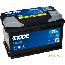 Автомобильный аккумулятор Exide Excell EB712 (71 А/ч)