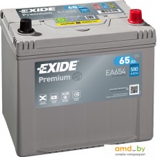 Автомобильный аккумулятор Exide Premium EA654 (65 А/ч)