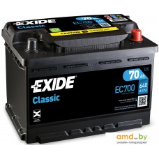 Автомобильный аккумулятор Exide Classic EC700 (70 А/ч)