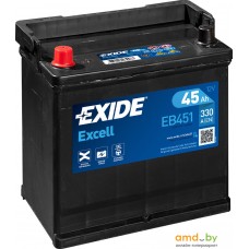 Автомобильный аккумулятор Exide Excell EB451 (45 А/ч)