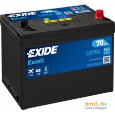 Автомобильный аккумулятор Exide Excell EB704 (70 А/ч)