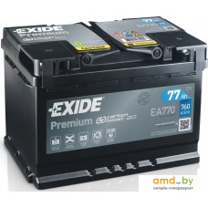 Автомобильный аккумулятор Exide Premium EA770 (77 А/ч)