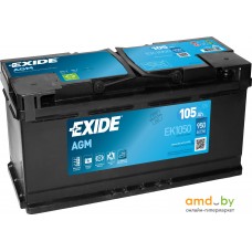 Автомобильный аккумулятор Exide Start-Stop AGM EK1050 (105 А·ч)