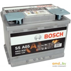 Автомобильный аккумулятор Bosch S5 A05 (560901068) 60 А/ч