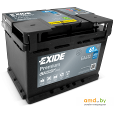 Автомобильный аккумулятор Exide Premium EA612 (61 А·ч)