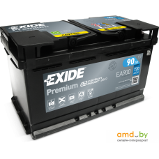 Автомобильный аккумулятор Exide Premium EA900 (90 А·ч)