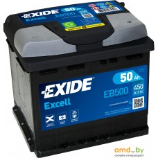 Автомобильный аккумулятор Exide Excell EB500 (50 А·ч)