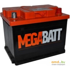 Автомобильный аккумулятор Mega Batt 6СТ-60Аз (60 А·ч)