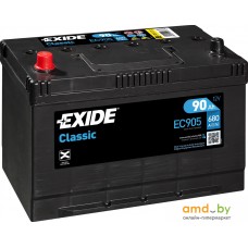 Автомобильный аккумулятор Exide Classic EC905 (90 А·ч)