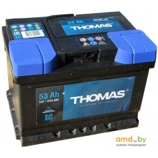 Автомобильный аккумулятор Thomas низкий R (53 А·ч)