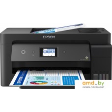 МФУ Epson L14150 (ресурс стартовых контейнеров 7500/6000, чернила 001)