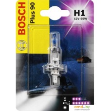 Галогенная лампа Bosch H1 Plus 90 1шт 1987301076