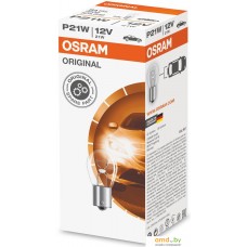 Галогенная лампа Osram P21W Original Line BA15s 7506