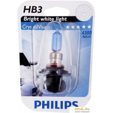 Галогенная лампа Philips HB3 CrystalVision 1шт [9005CVB1]