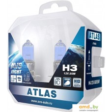 Галогенная лампа AVS Atlas PB H3 2шт