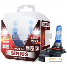 Галогенная лампа AVS Sirius Night Way HB3/9005 2шт