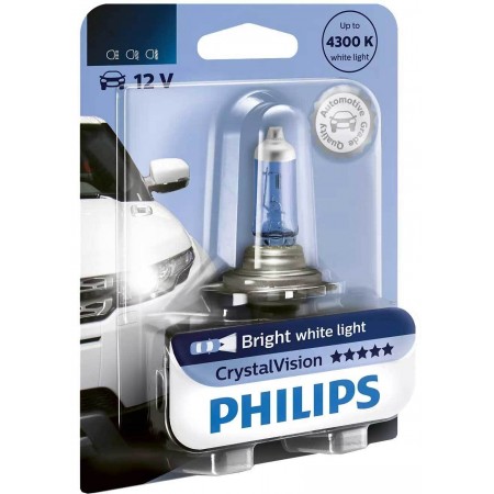 

Галогенная лампа Philips H3 CrystalVision Blister 1шт, H3 CrystalVision Blister 1шт
