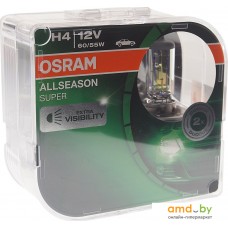 Галогенная лампа Osram H4 AllSeason Super 2шт