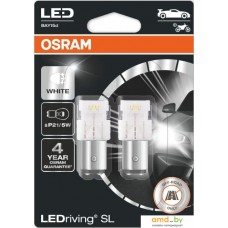 Светодиодная лампа Osram P21/5W LEDriving White Gen3 2шт