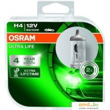 Галогенная лампа Osram H4 Ultra Life 2шт