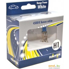 Галогенная лампа Narva H1 Range Power White 2шт [48641RPW]