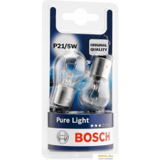 Галогенная лампа Bosch P21/5W Pure Light 2шт