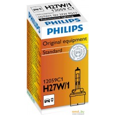 Галогенная лампа Philips H27W/1 Standart 1шт [12059C1]