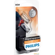 Галогенная лампа Philips W5W Vision 2шт [12961B2]