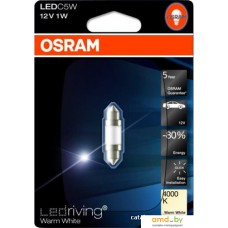 Светодиодная лампа Osram C5W 1шт [6498WW-01B]