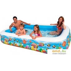 Надувной бассейн Intex Swim Center Tropical Reef 305x183x56 (58485)