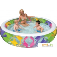 Надувной бассейн Intex Swim Center Pinwheel 229х56 (56494)